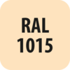 RAL1015 (Beige lackiert)