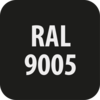 RAL9005 (Schwarz Struktur)