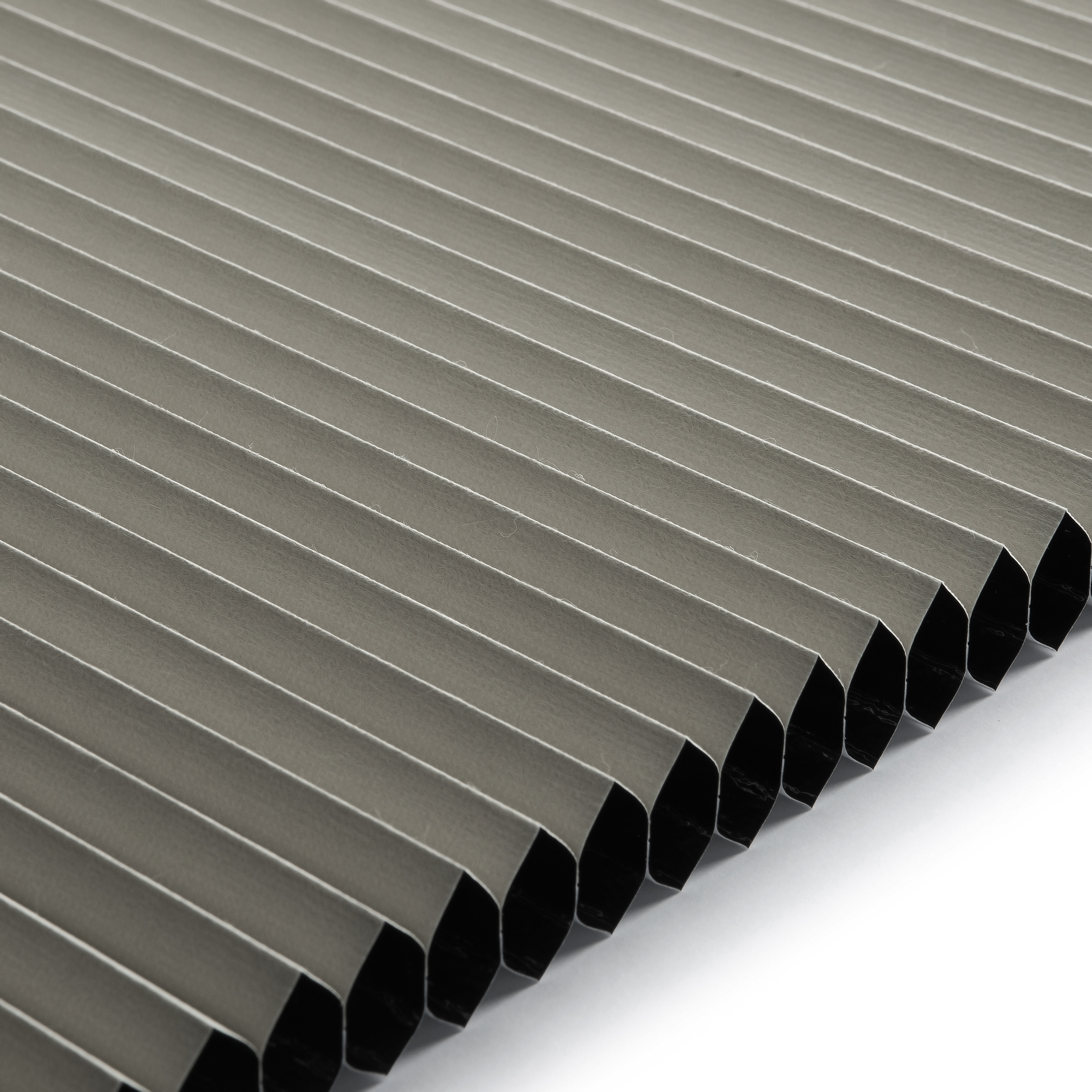 Plissee Honeycomb Komfort Collection Blackout mit Reflektionsbeschichtung Taupe 1-3755 DU
