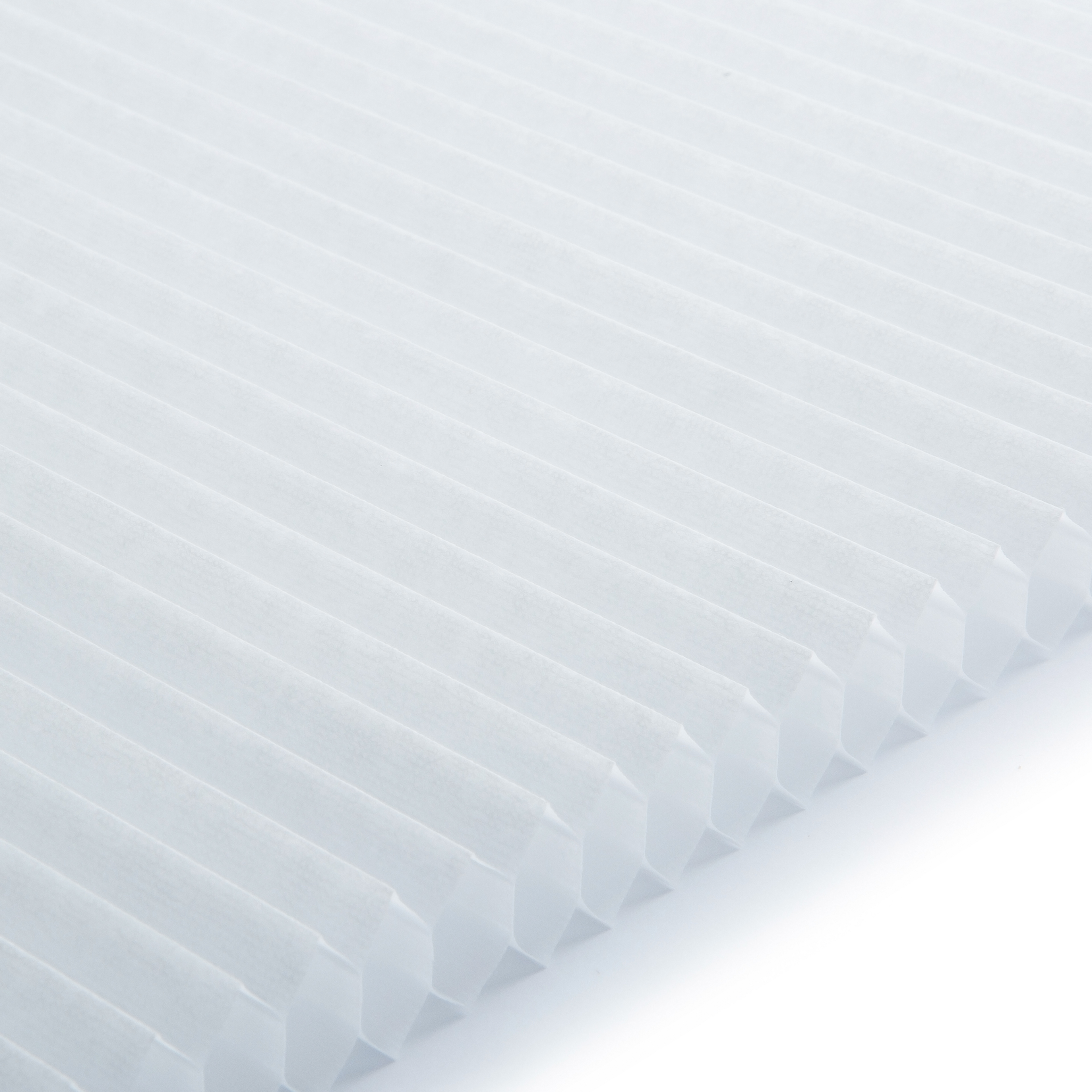 Plissee Honeycomb halbtransparent weiß / creme 0-2917 DU