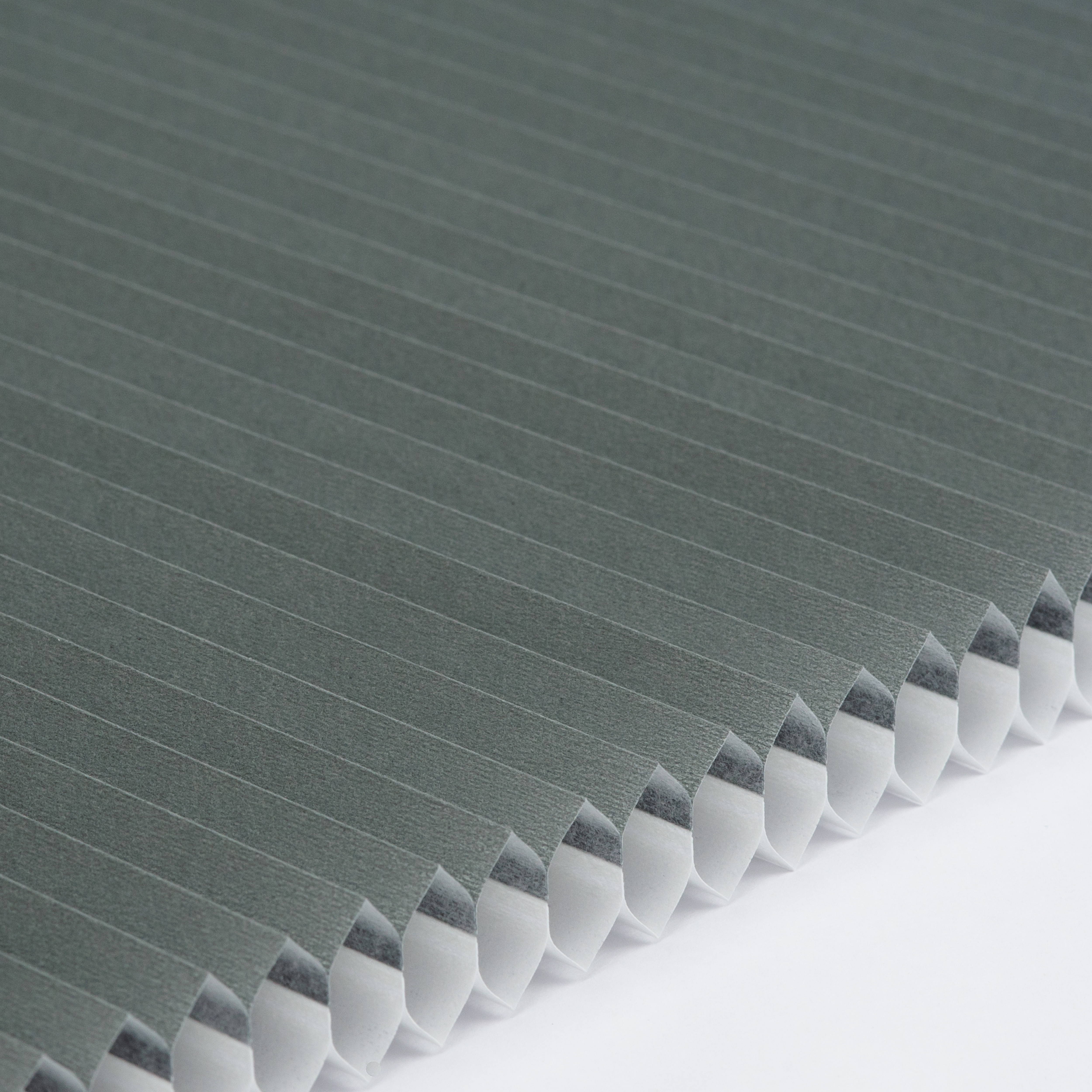 Plissee Honeycomb halbtransparent Standard Collection Grau 0-2845 DU