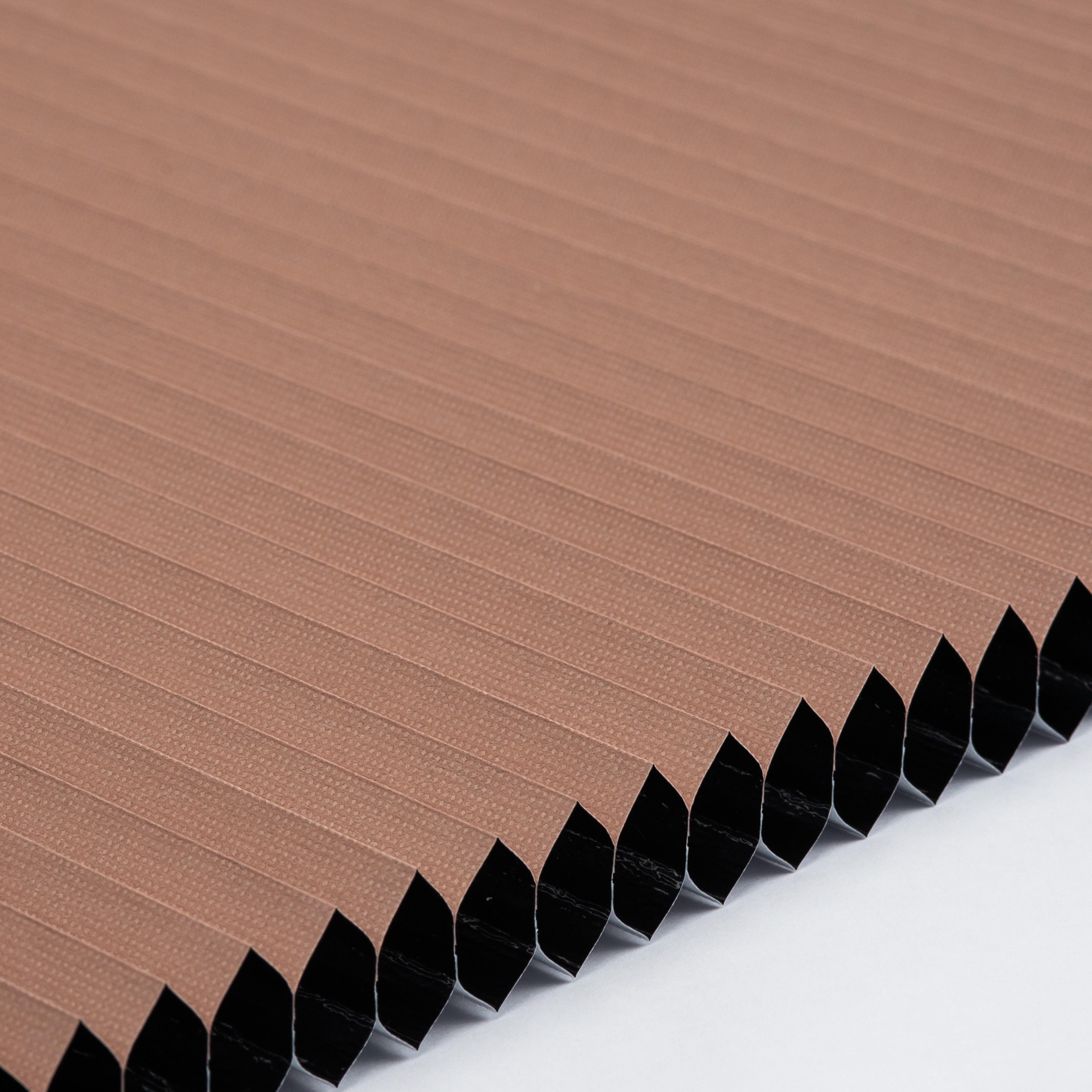 Plissee Honeycomb Blackout Komfort Collection Keksbeige mit Struktur – Verdunkelnd & blickdicht mit Reflektionsbeschichtung 1-3767 DU