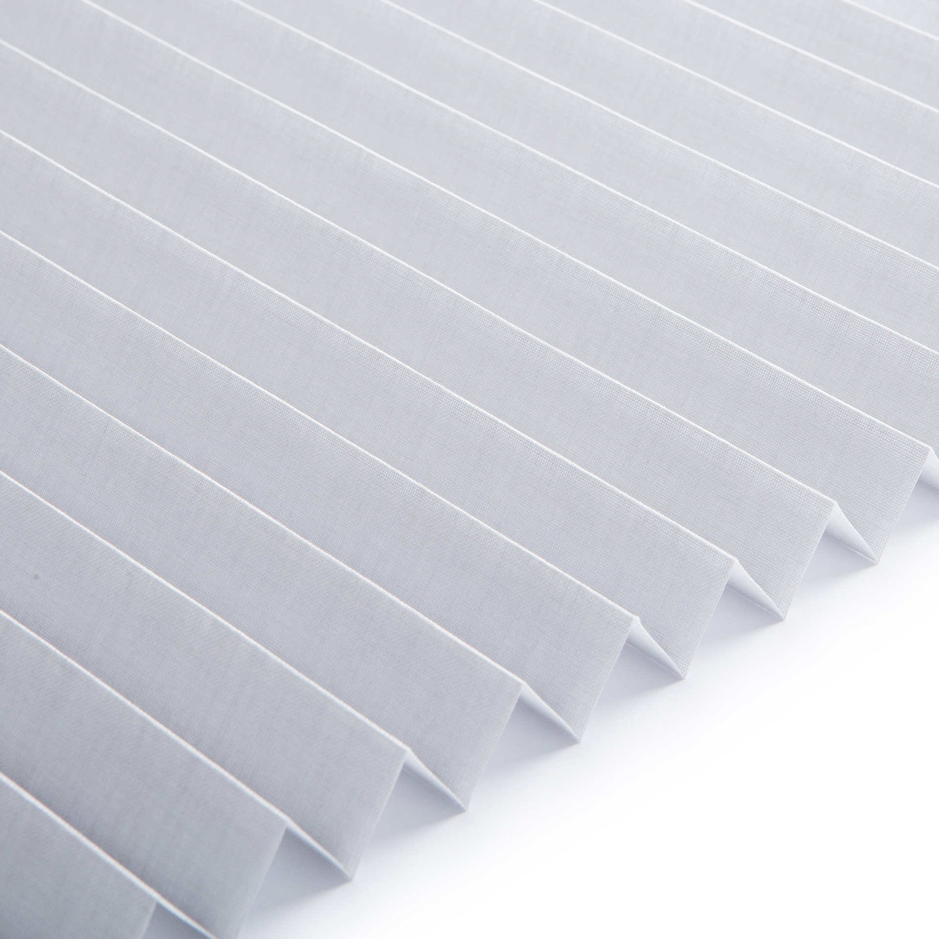Plissee Komfort Collection transparent Lichtgrau 1-1126