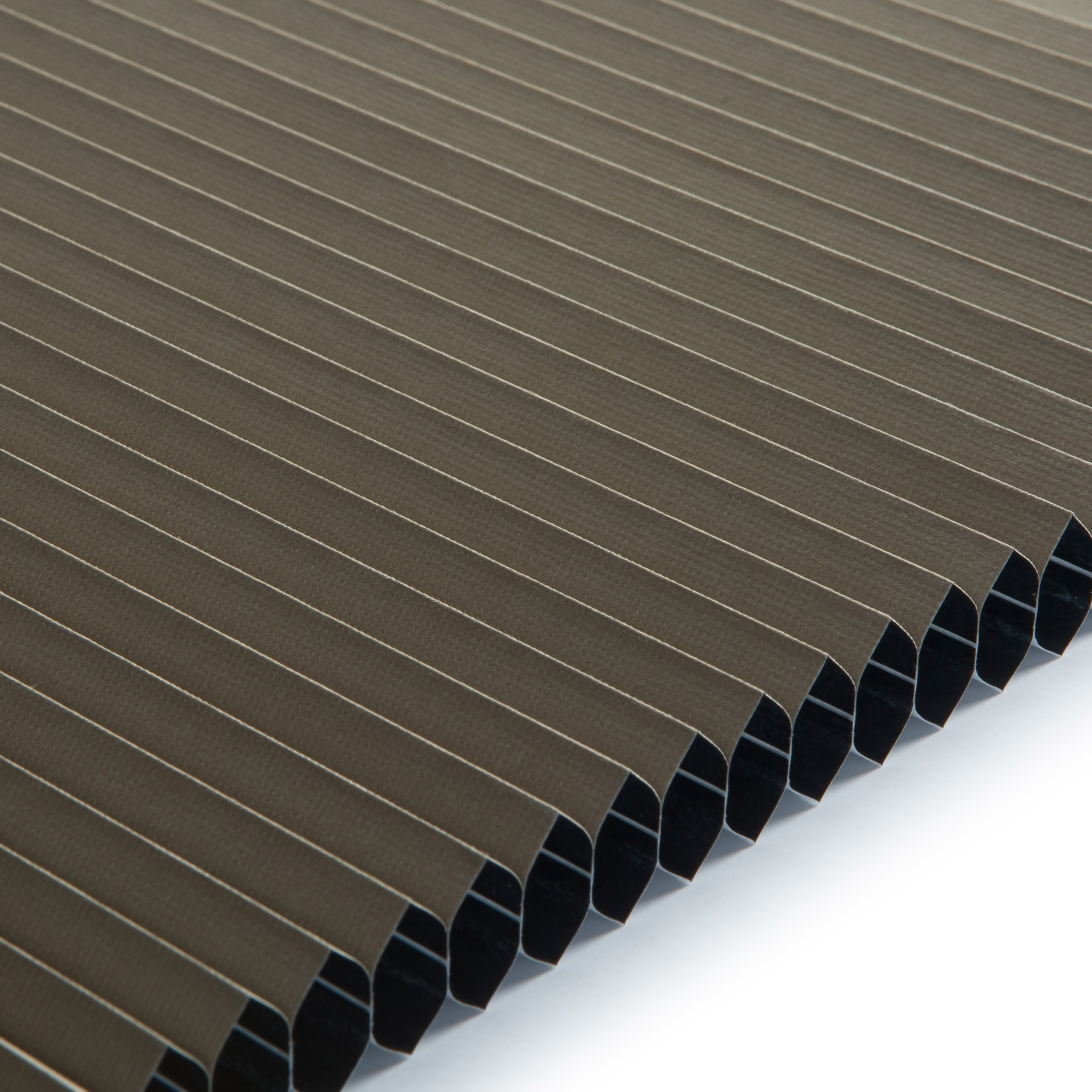 Plissee Honeycomb Blackout Komfort Collection mit Reflektionsbeschichtung braun 1-3756 DU