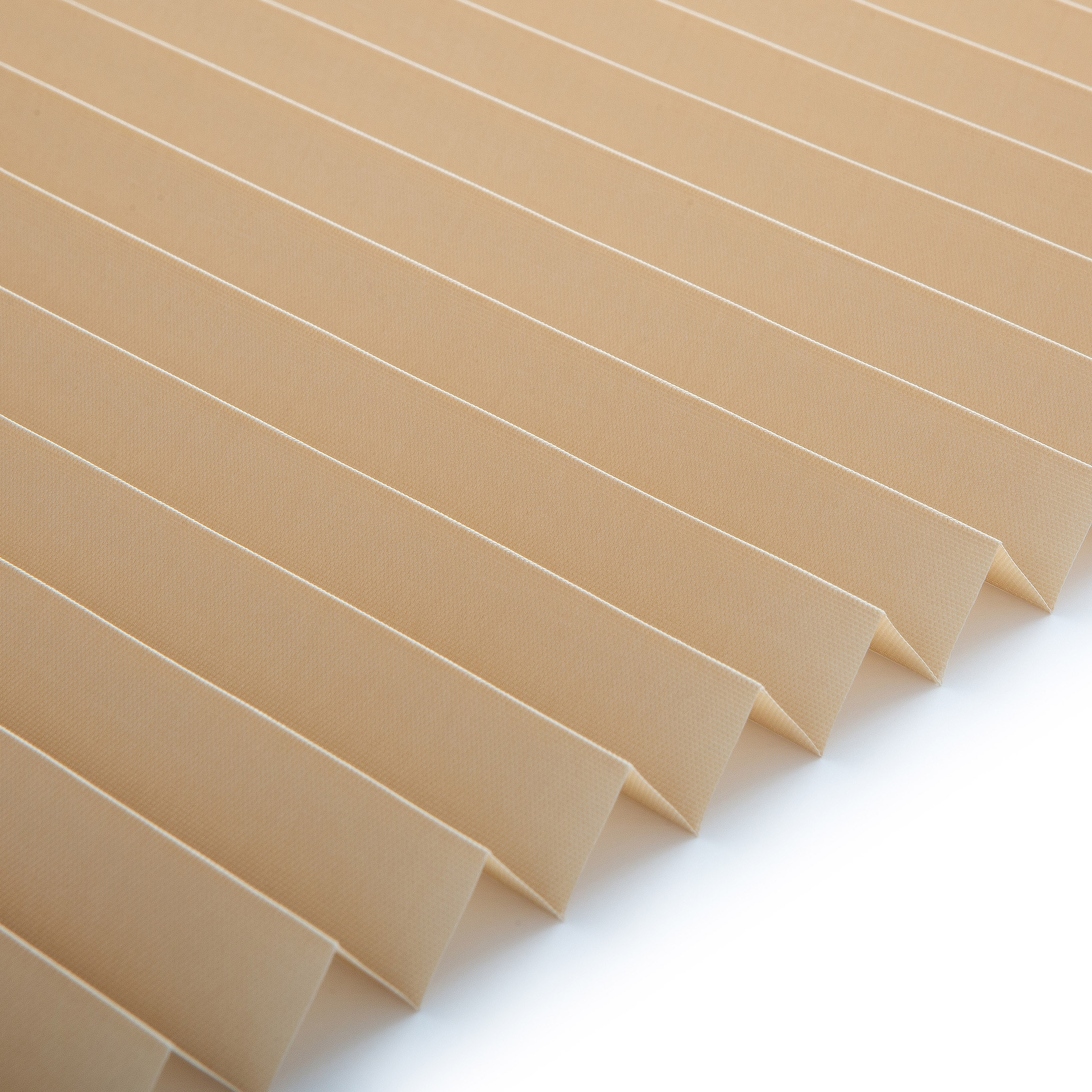 Plissee Basic Selection halbtransparent beige S-0065