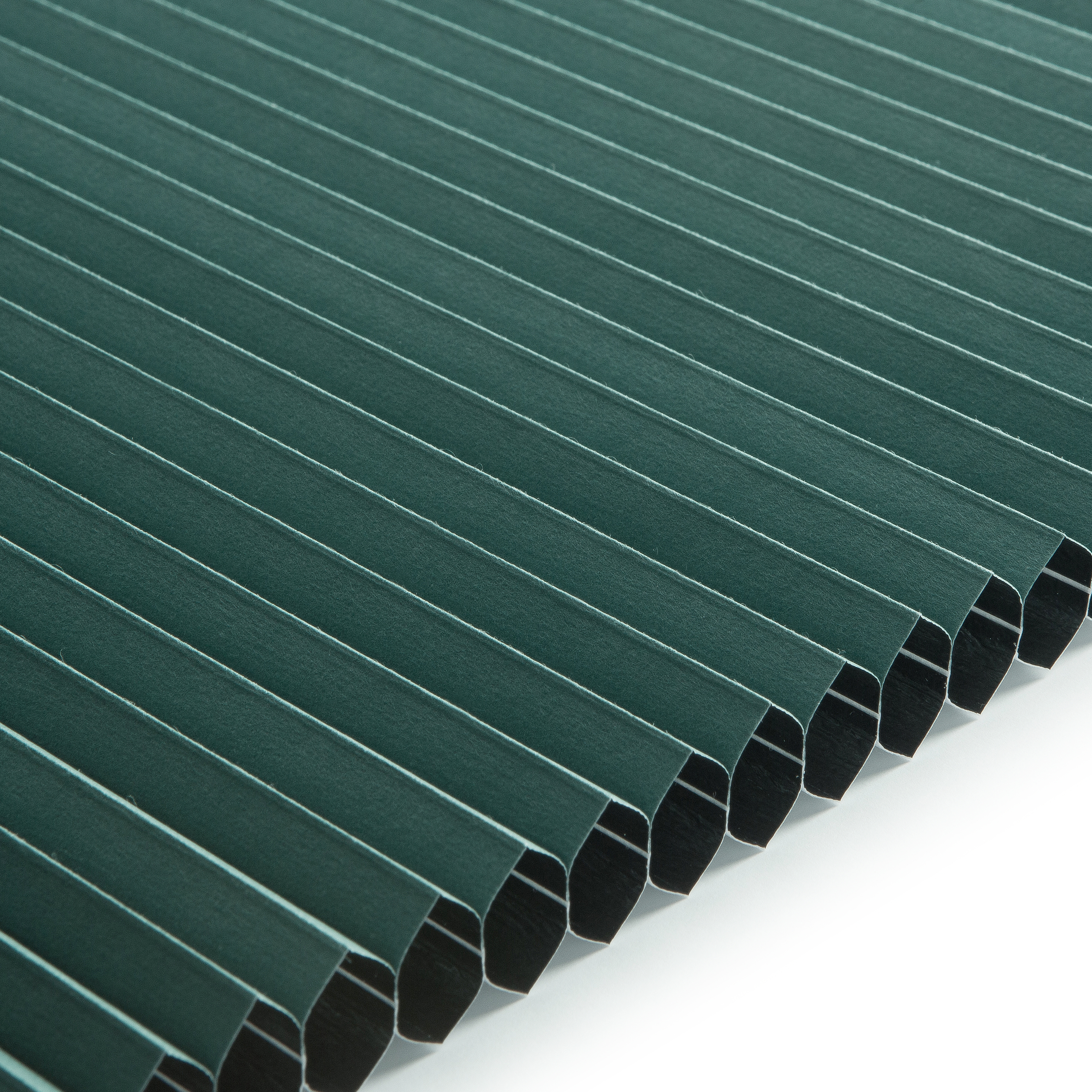 Plissee Honeycomb Blackout Komfort Collection Dunkelgrün – Verdunkelnd & blickdicht mit Reflektionsbeschichtung 1-2828 DU