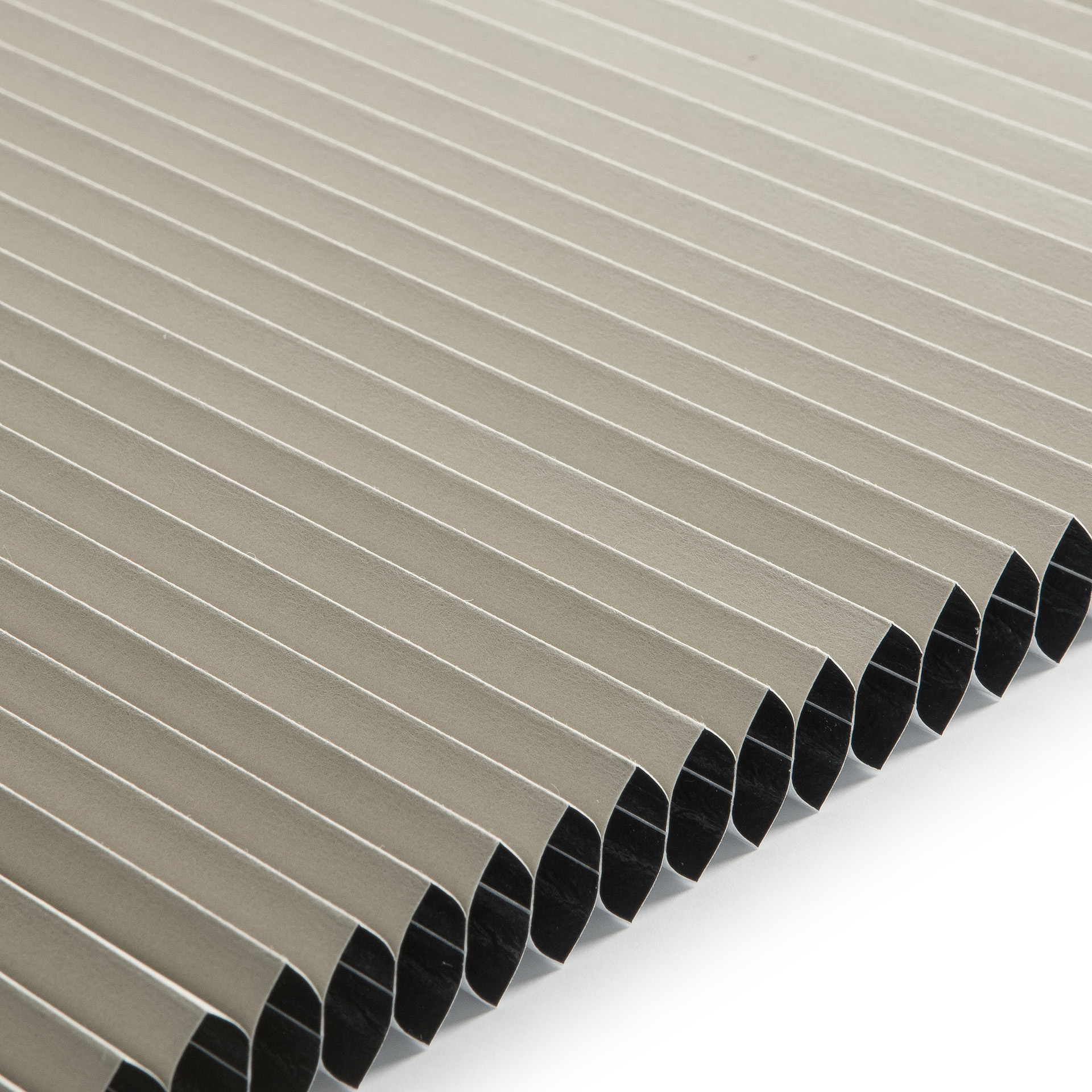 Plissee Honeycomb Komfort Collection Blickdicht mit Reflektionsbeschichtung beige / braun 1-2824 Du