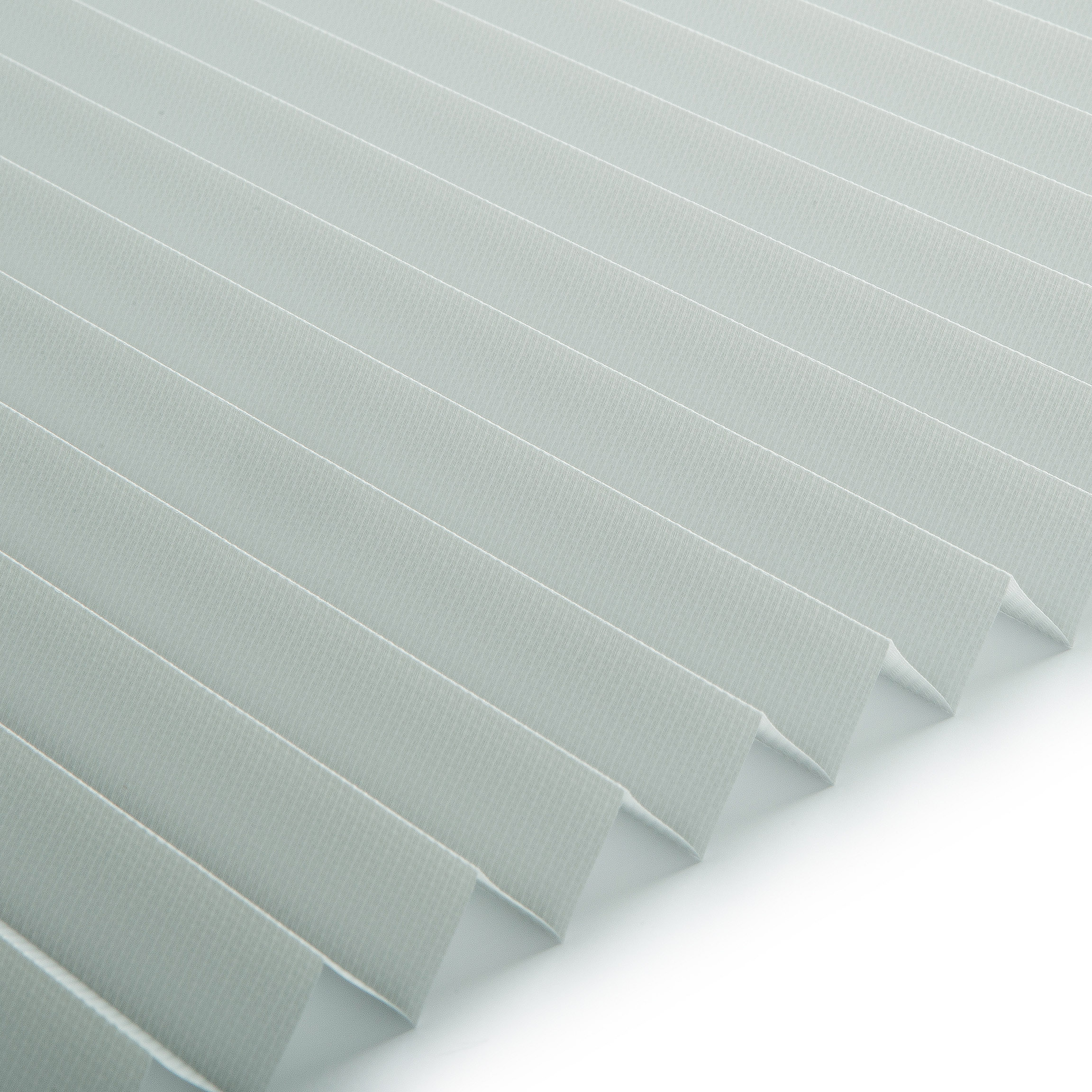 Plissee Standard Collection Eco halbtransparent lichtgrau 0-0317
