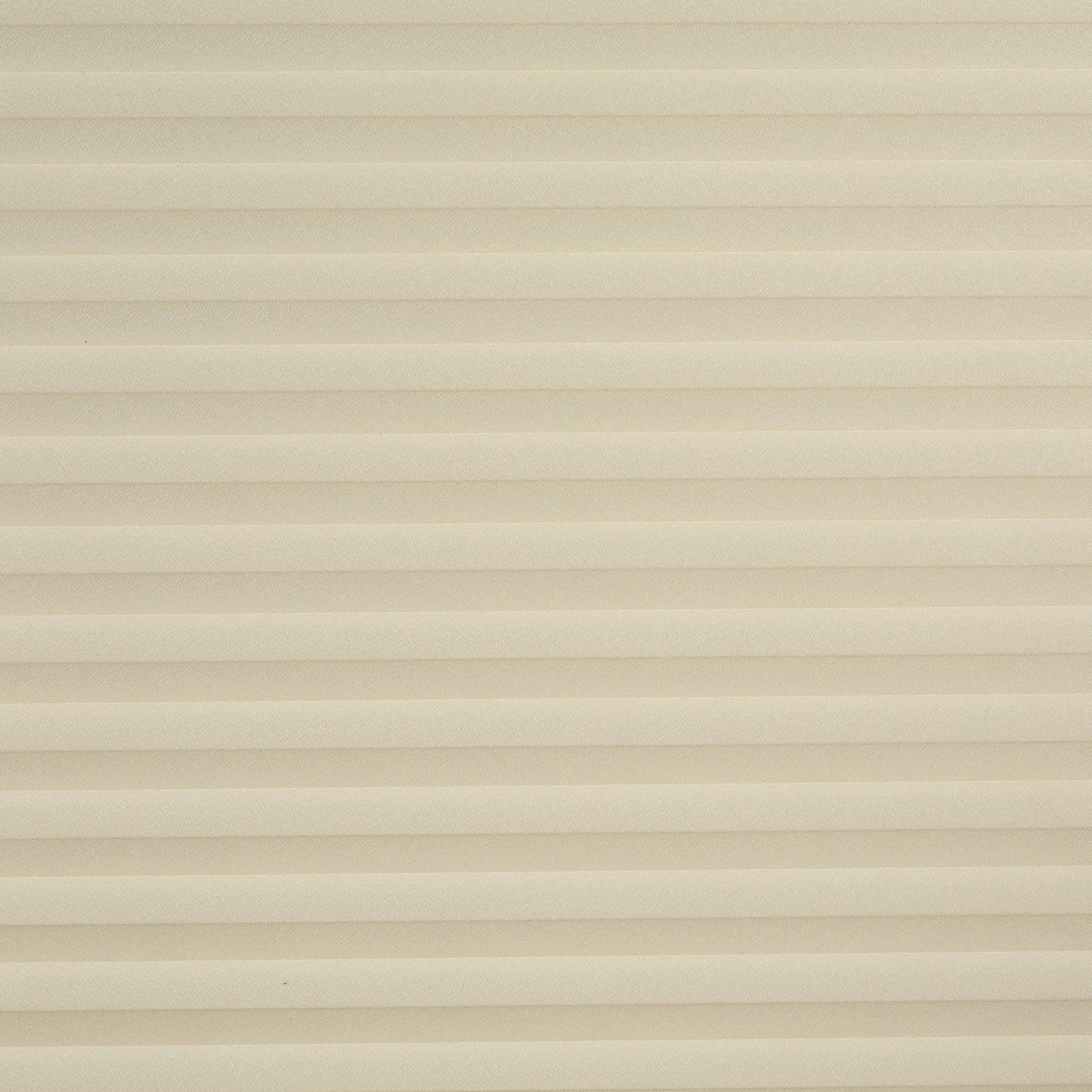 Plissee 16mm für Schiebetüren Standard Collection vierteltransparent Creme mit Reflektionsbeschichtung