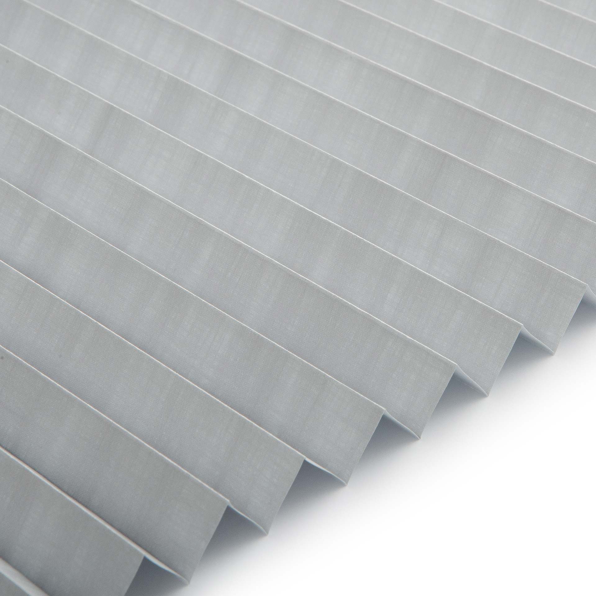 Plissee Premium Collection verdunkelnd Blickdicht Lichtgrau Lichtgrau mit Melange-Optik  2-2081