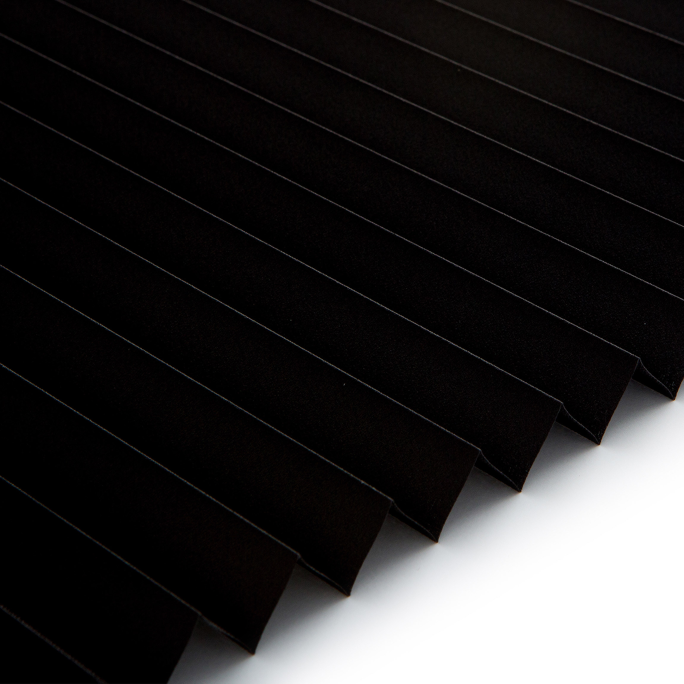 Plissee Basic Selection halbtransparent schwarz S-0129
