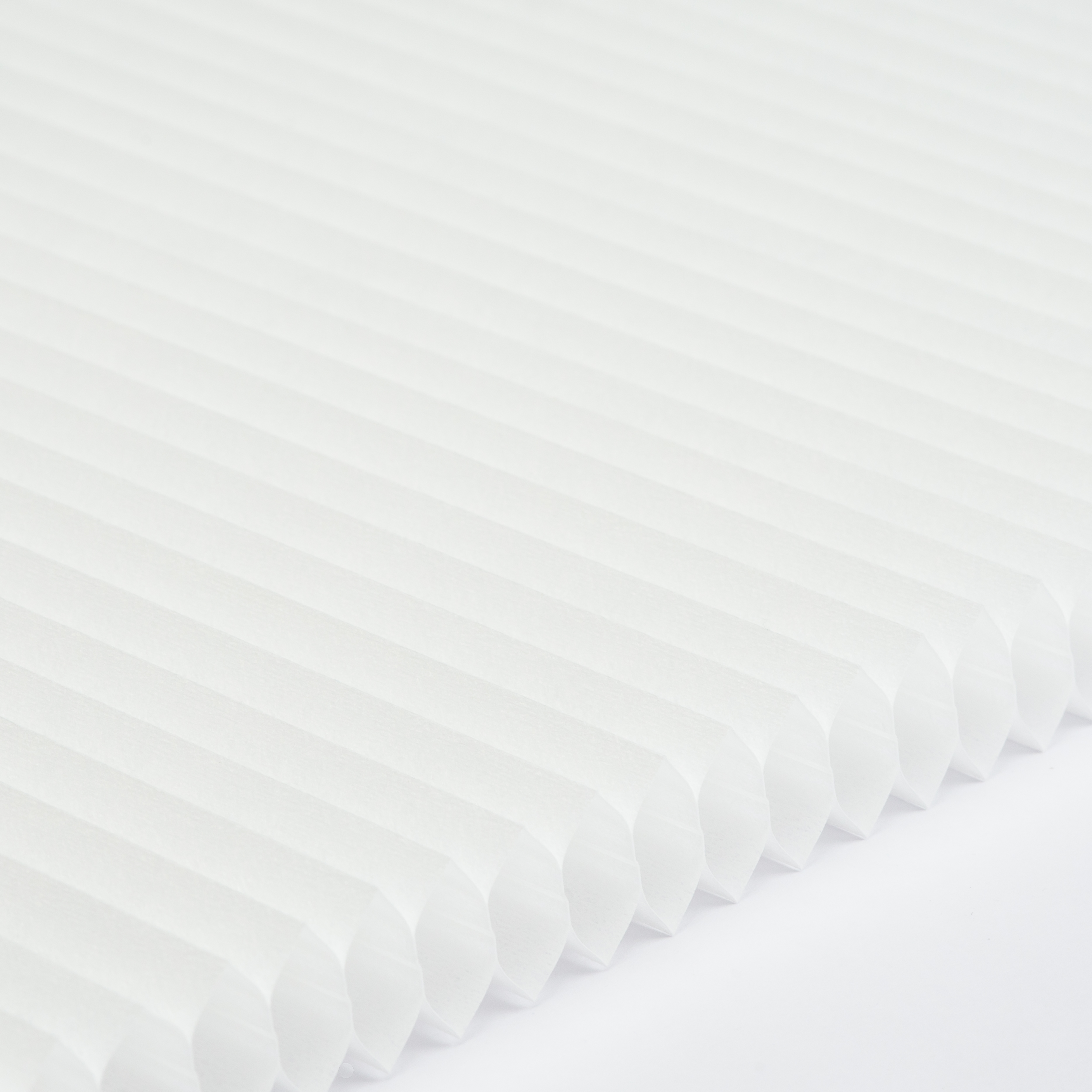 Plissee Honeycomb halbtransparent Standard Collection Reinweiß 0-2840 DU