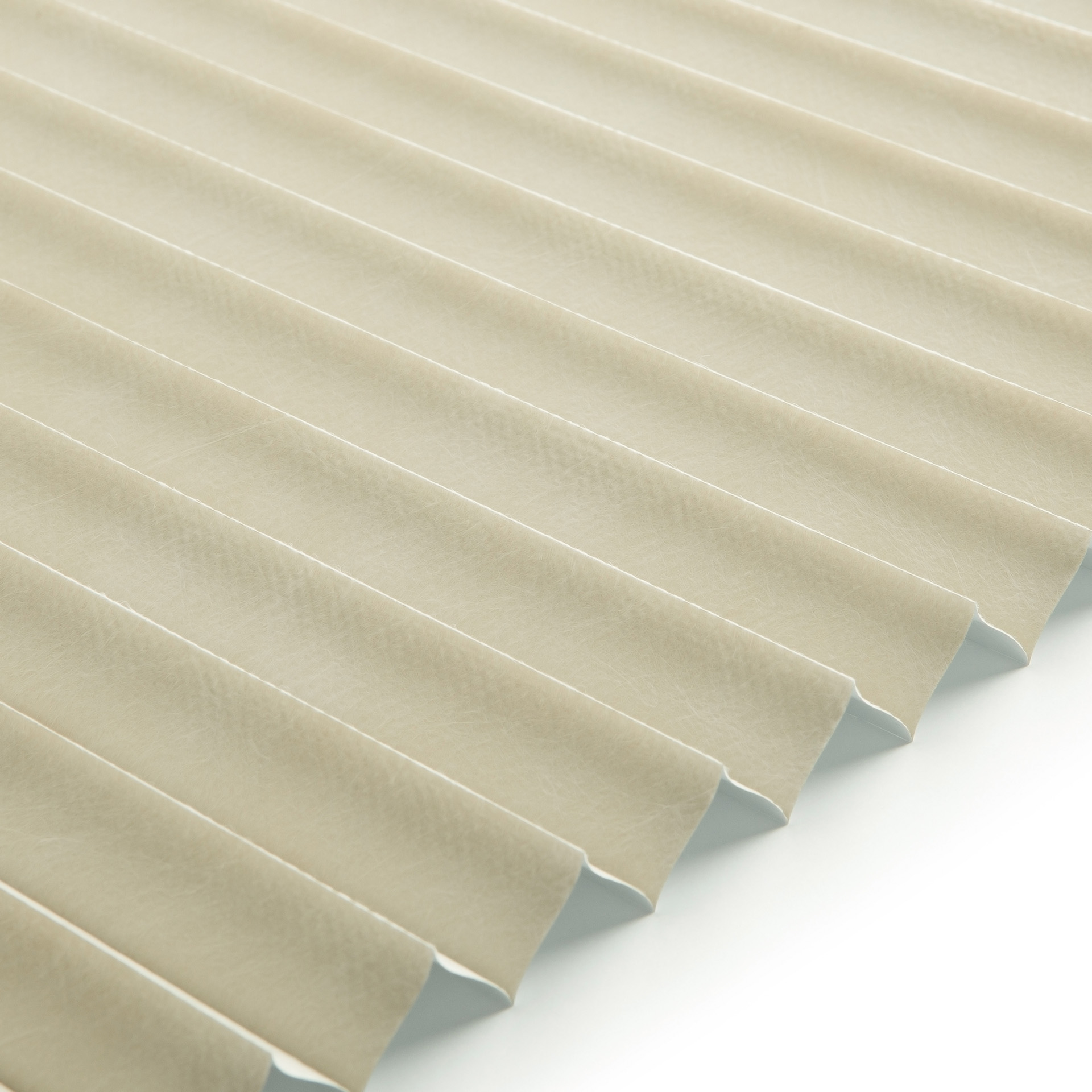 Plissee Komfort Collection verdunkelnd blickdicht Creme mit Marmoroptik 1-1853