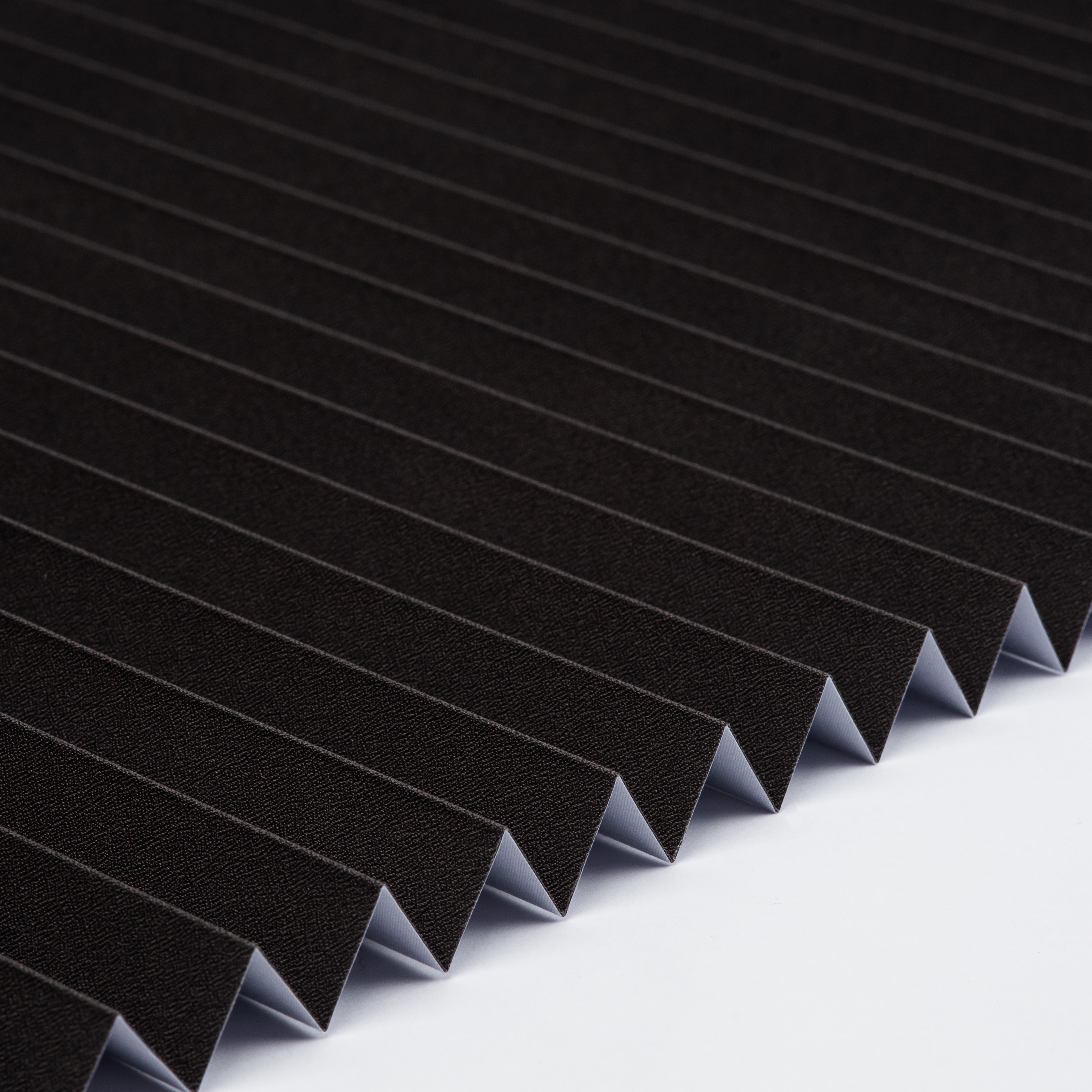 Plissee Standard Collection Blackout Grau/Anthrazit – Verdunkelnd & blickdicht 0-1077 PL