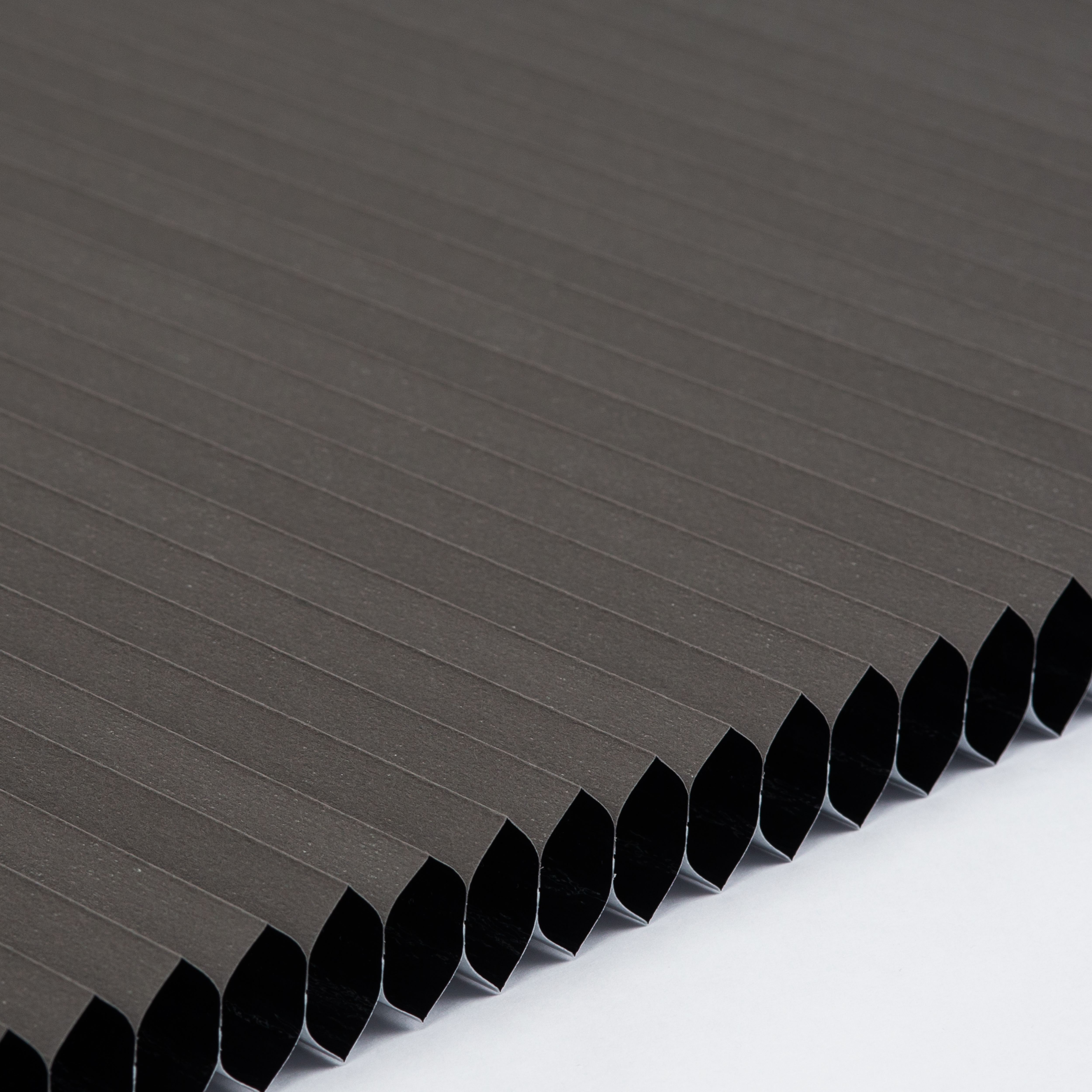 Plissee Honeycomb Blackout Komfort Collection Nomadengrau - Verdunkelnd & Blickdicht mit Refektionsbeschichtung 1-2865 DU