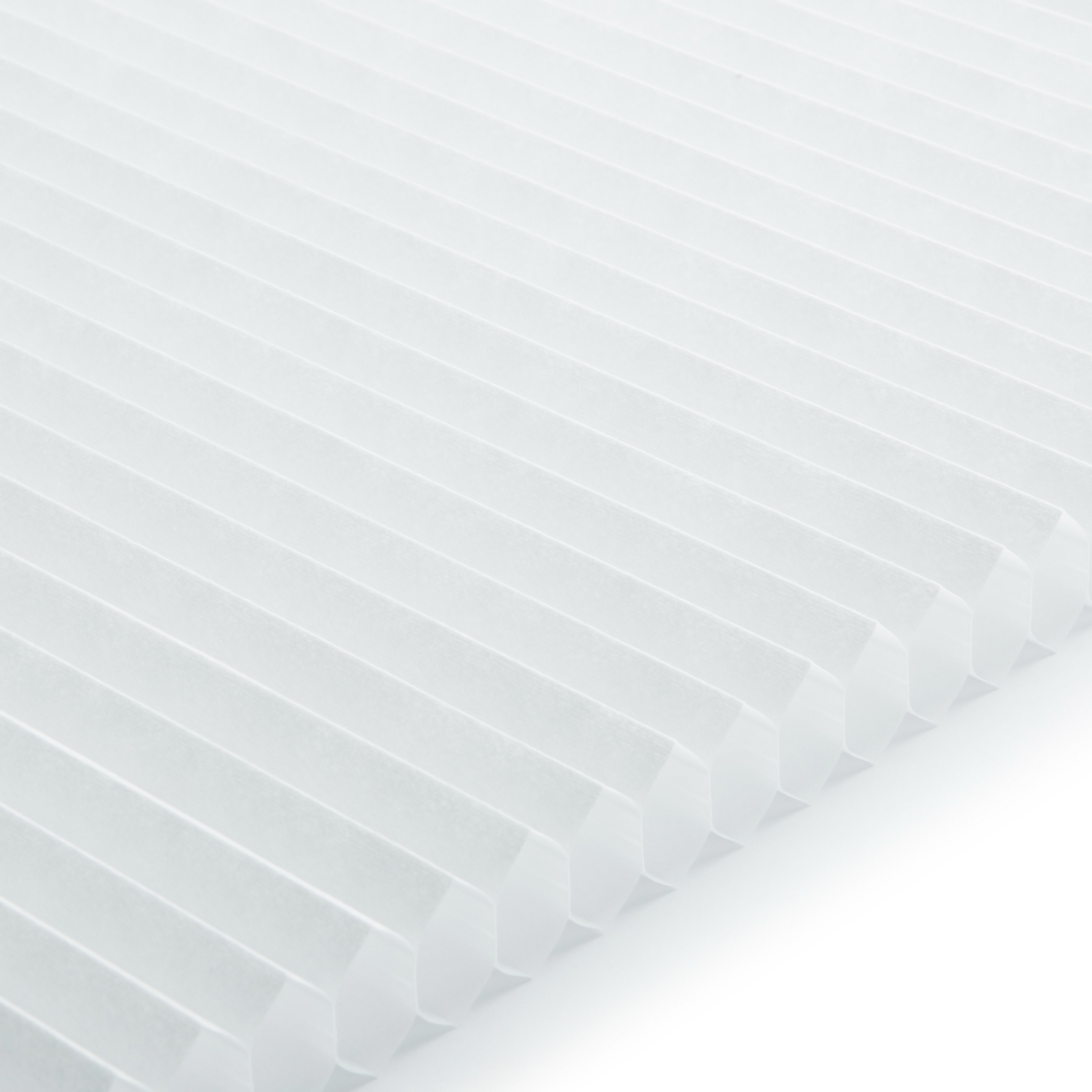 Plissee Standard Collection Honeycomb Weiß halbtransparent 0-2800 DU