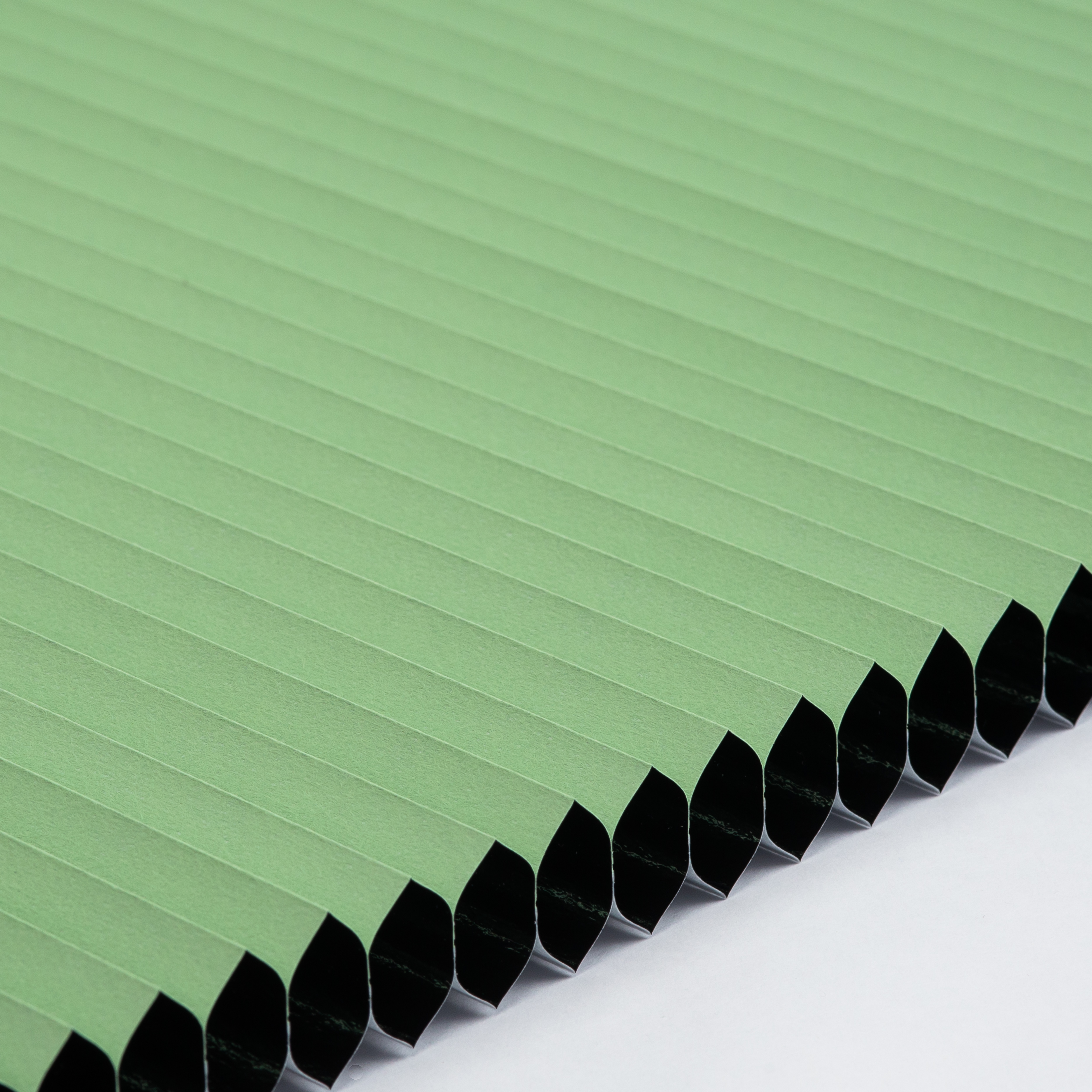 Plissee Honeycomb Blackout Komfort Collection Sommergrün – Verdunkelnd & blickdicht mit Reflektionsbeschichtung 1-2870 DU