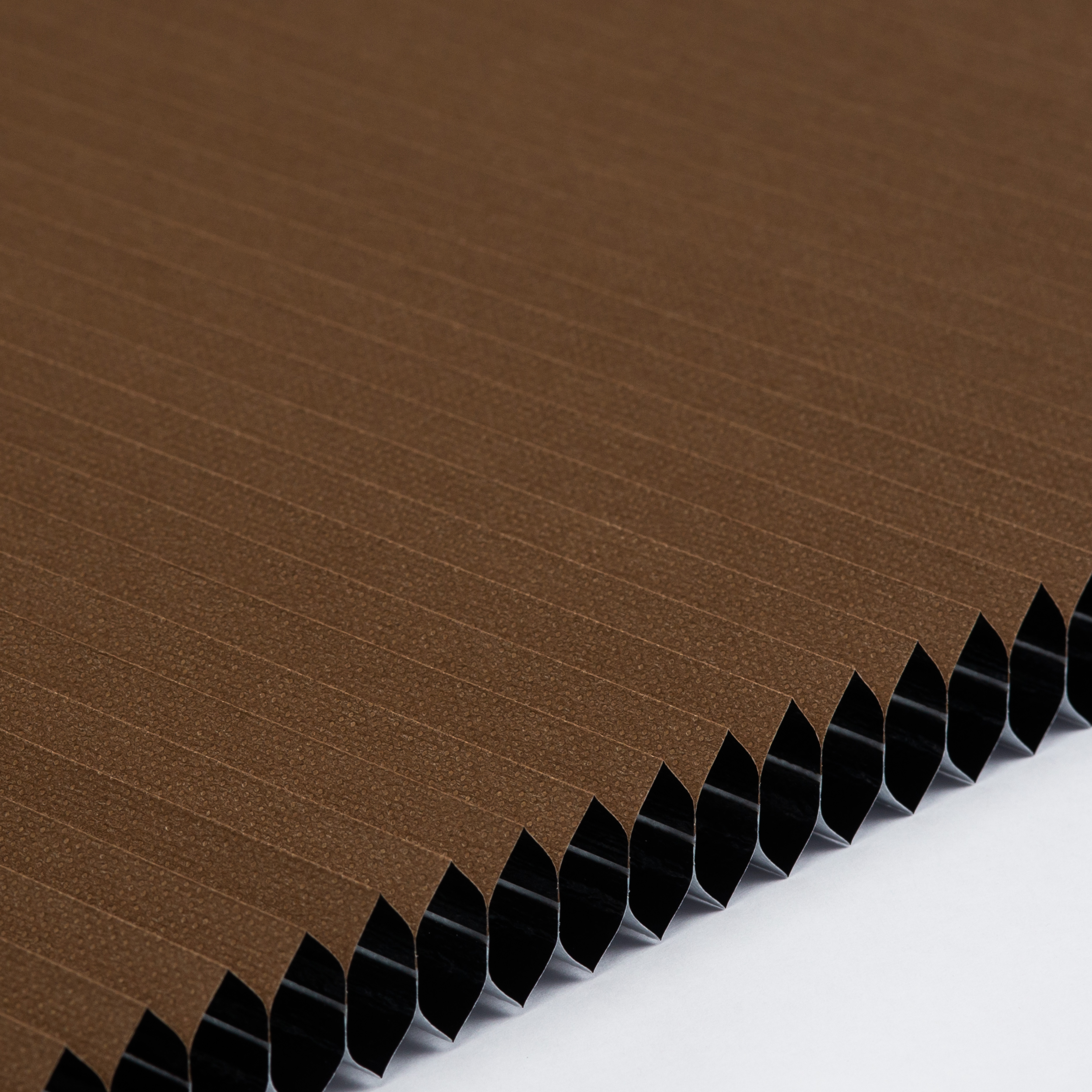 Plissee Honeycomb Blackout Komfort Collection Beigebraun – Verdunkelnd & blickdicht mit Reflektionsbeschichtung 1-2891 DU