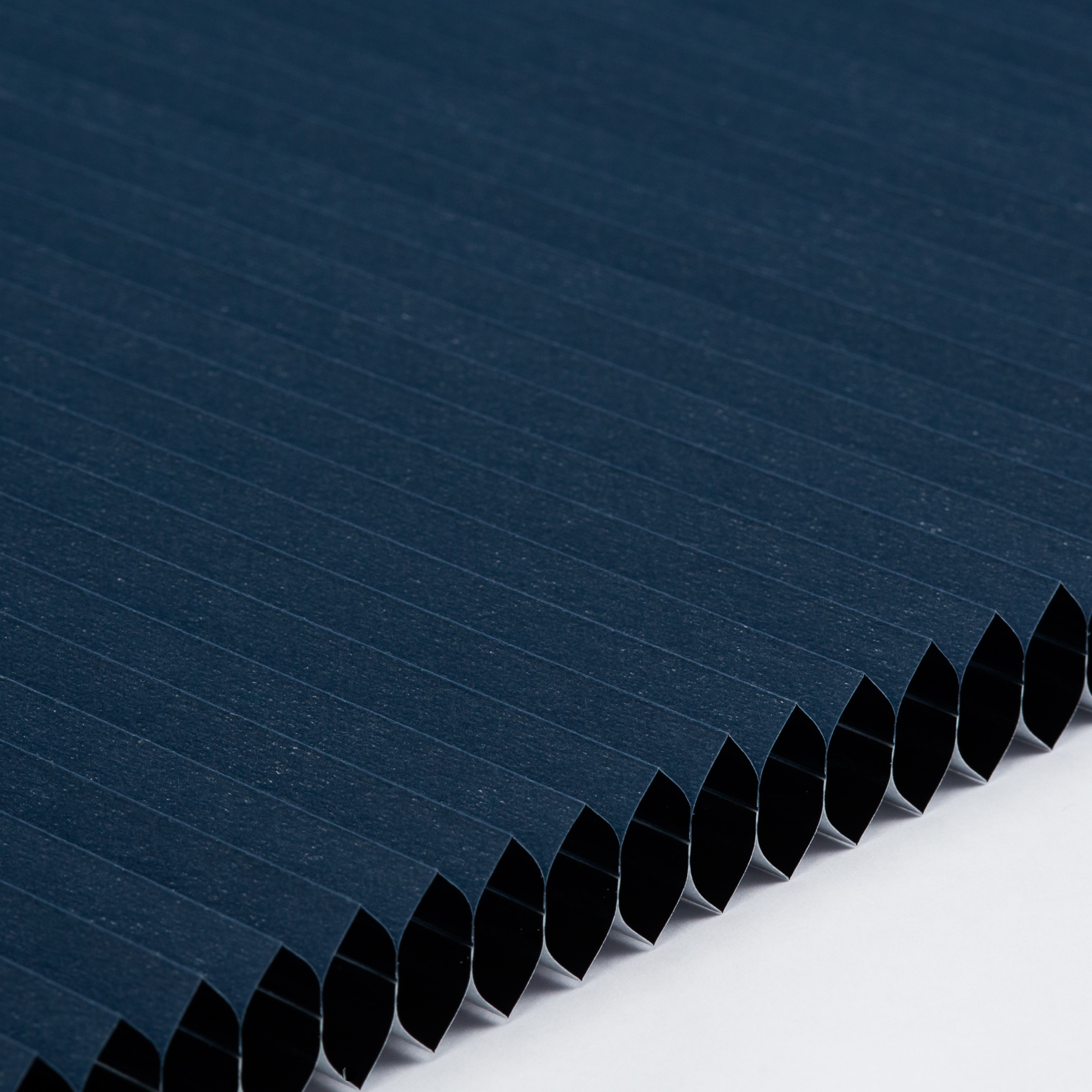 Plissee Honeycomb Blackout Komfort Collection Coelinblau mit Melange-Optik – Verdunkelnd & blickdicht mit Reflektionsbeschichtung 1-2869 DU