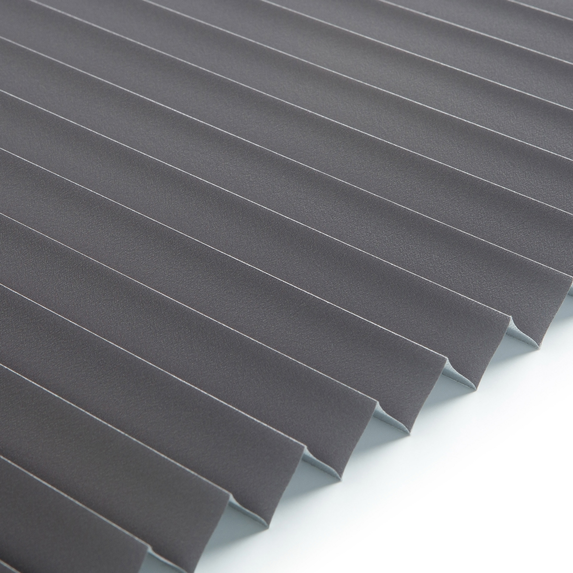 Plissee Premium Collection halbtransparent mit Reflektionsbeschichtung grau 2-2703