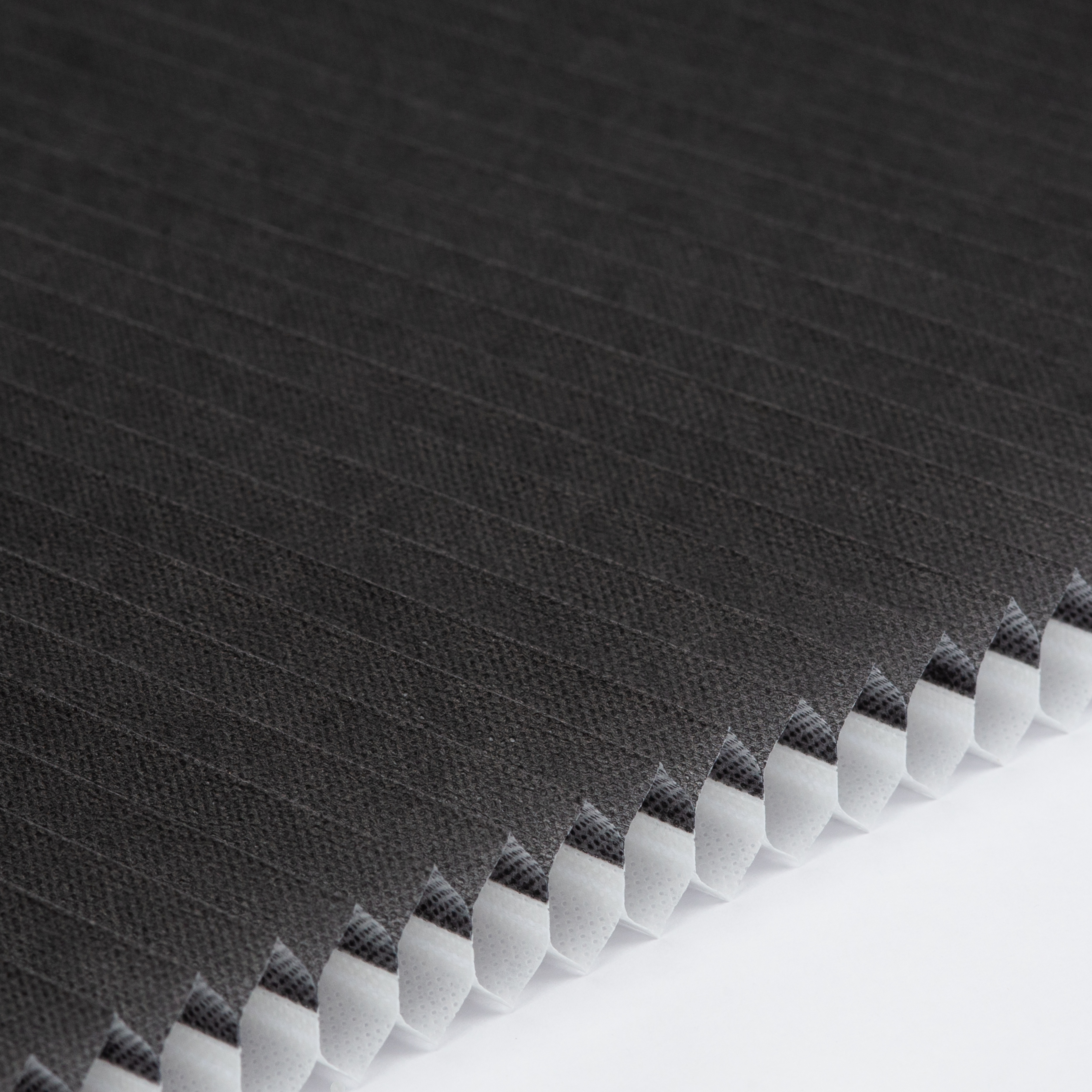 Plissee Honeycomb halbtransparent Standard Collection Dunkelgrau 0-2887 DU
