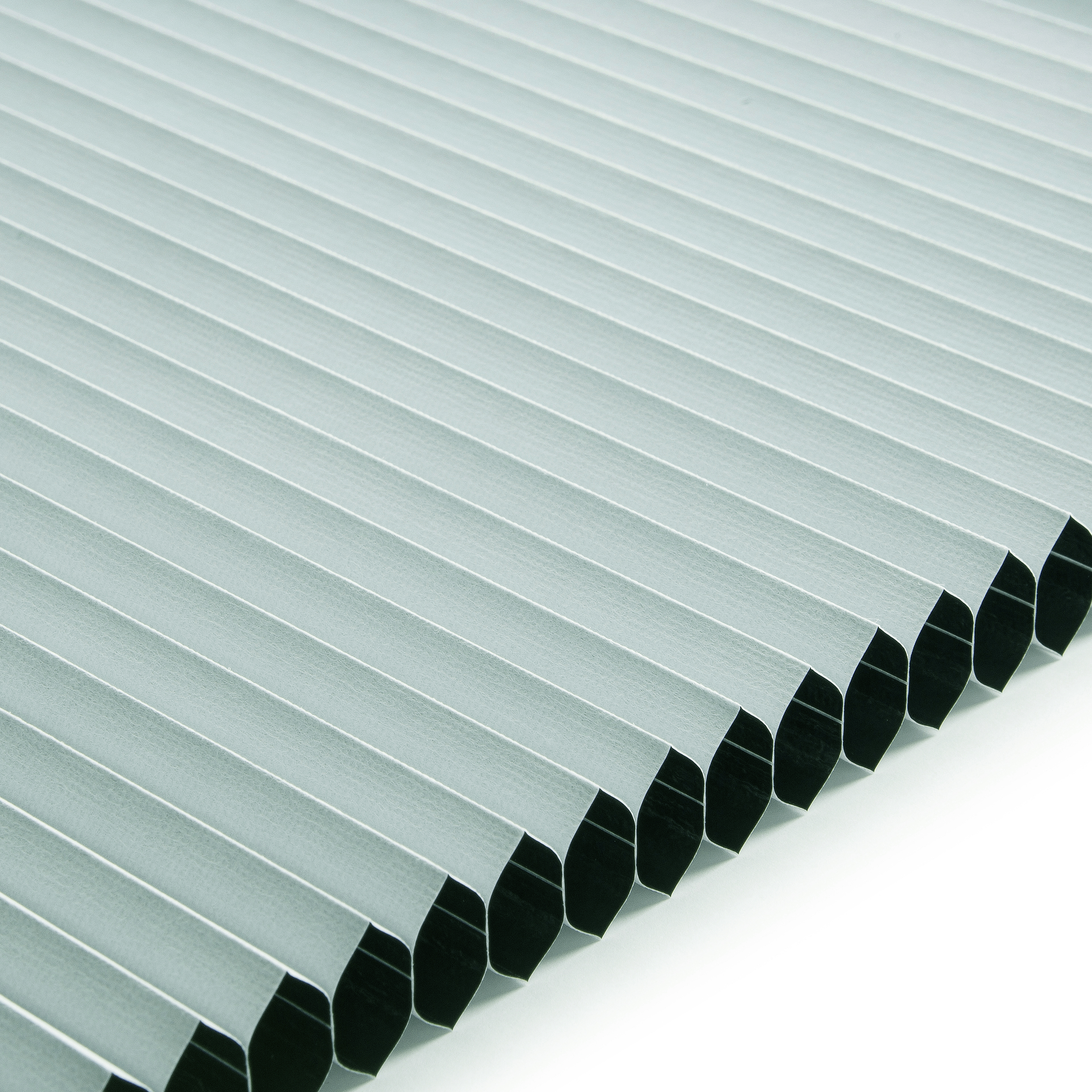 Plissee Honeycomb Komfort Collection Blackout mit Reflektionsbeschichtung Schattenweiß 1-3761 DU