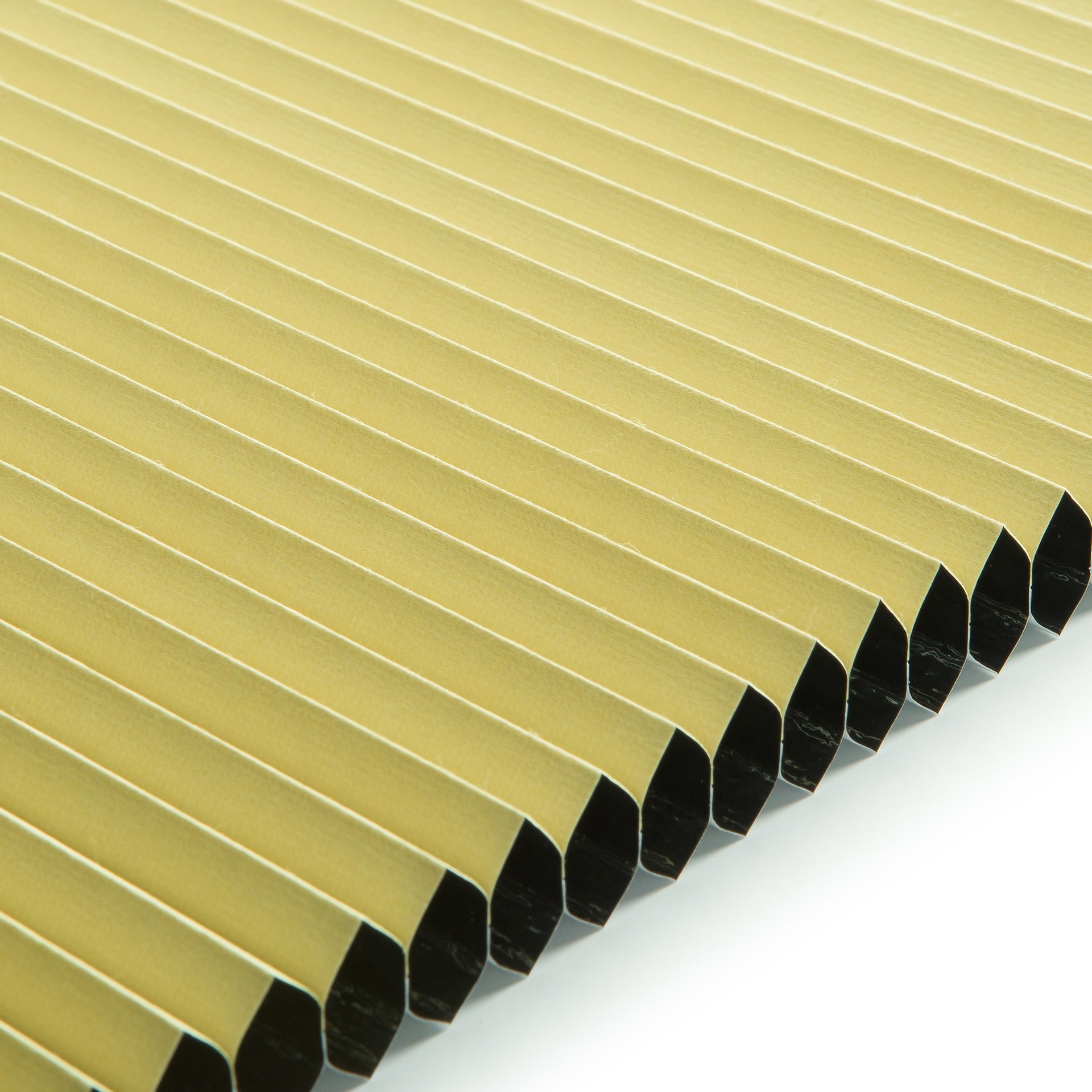 Plissee Honeycomb Blackout Komfort Collection mit Reflektionsbeschichtung gelb 1-3758 DU