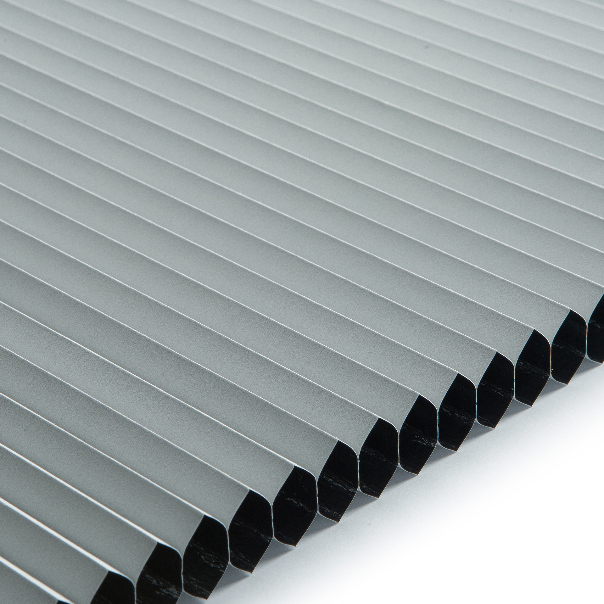 Plissee Honeycomb Blackout Premium Collection mit Reflektionsbeschichtung lichtgrau 2-3781 DU