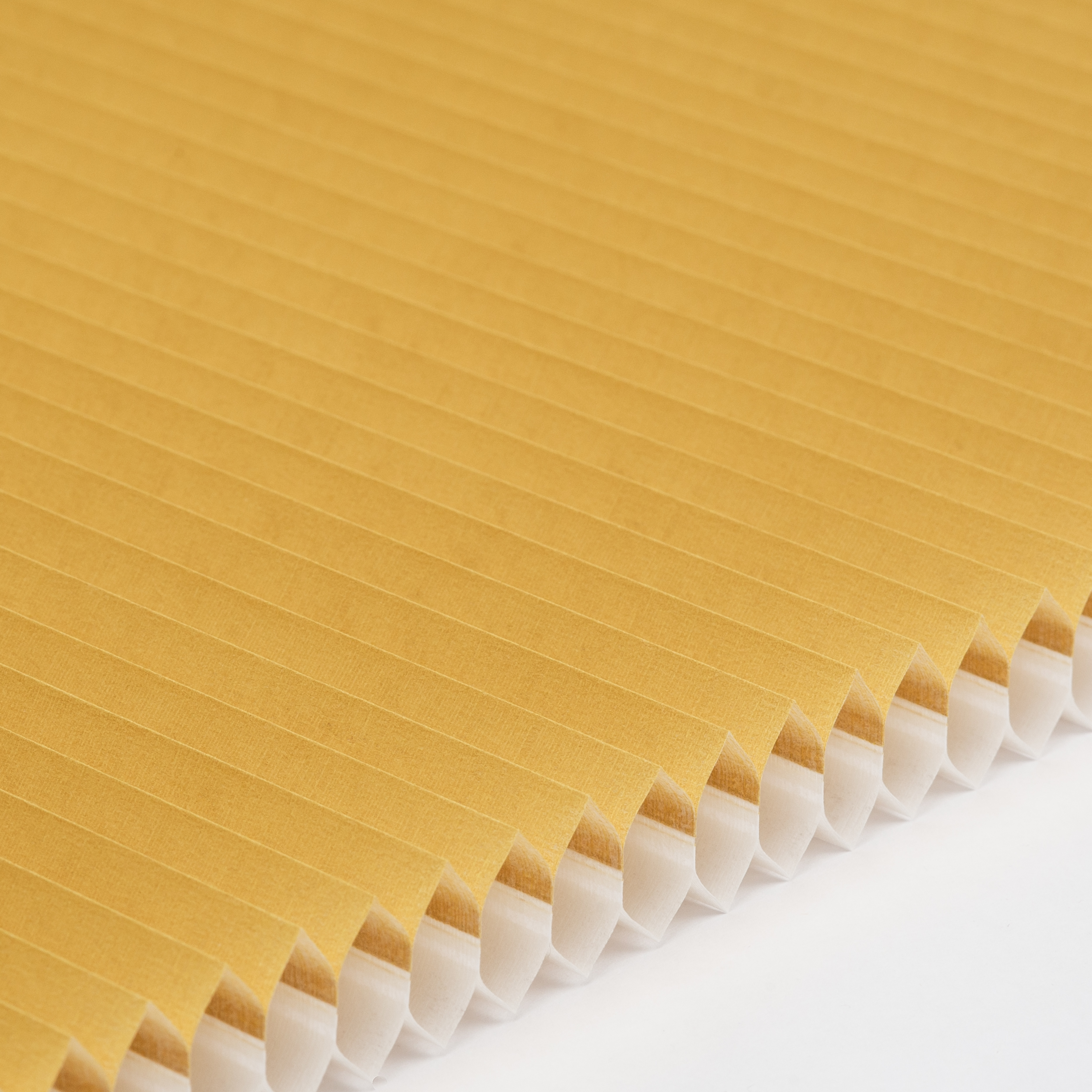 Plissee Honeycomb Komfort Collection halbtransparent Birnengelb 1-2960 DU