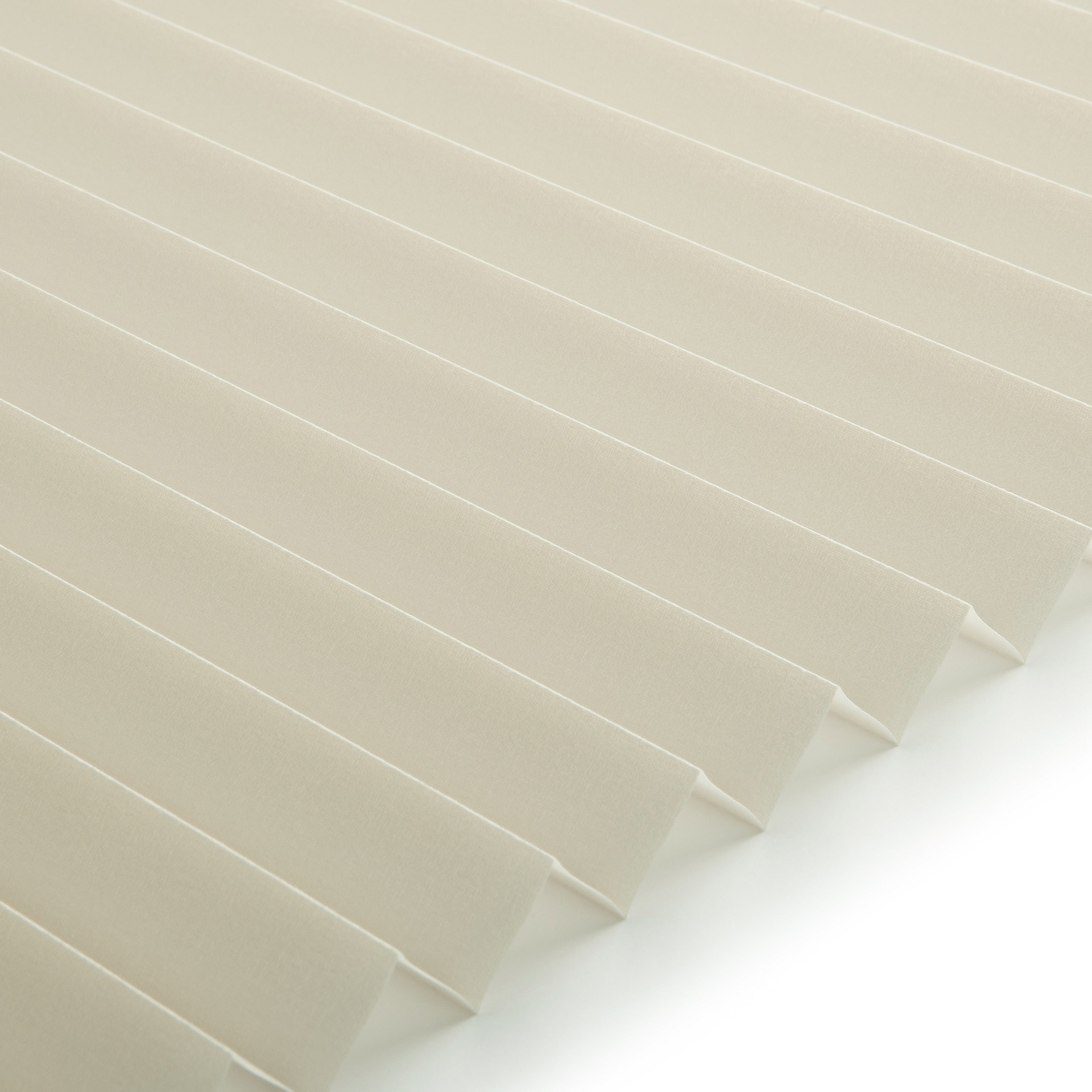 Plissee Basic Selection cream halbtransparent S-0121