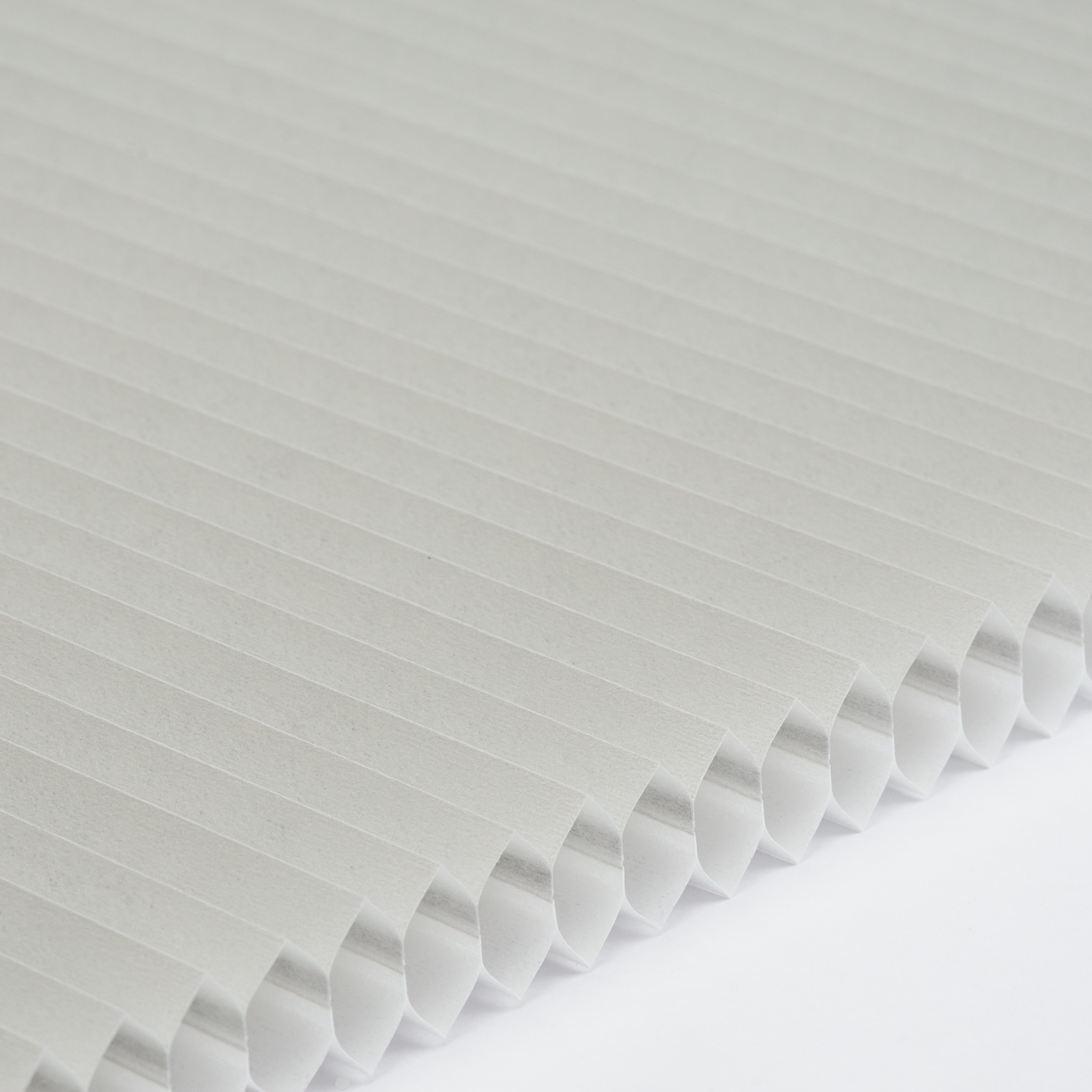 Plissee Honeycomb halbtransparent Standard Collection Lichtgrau 0-2842 DU