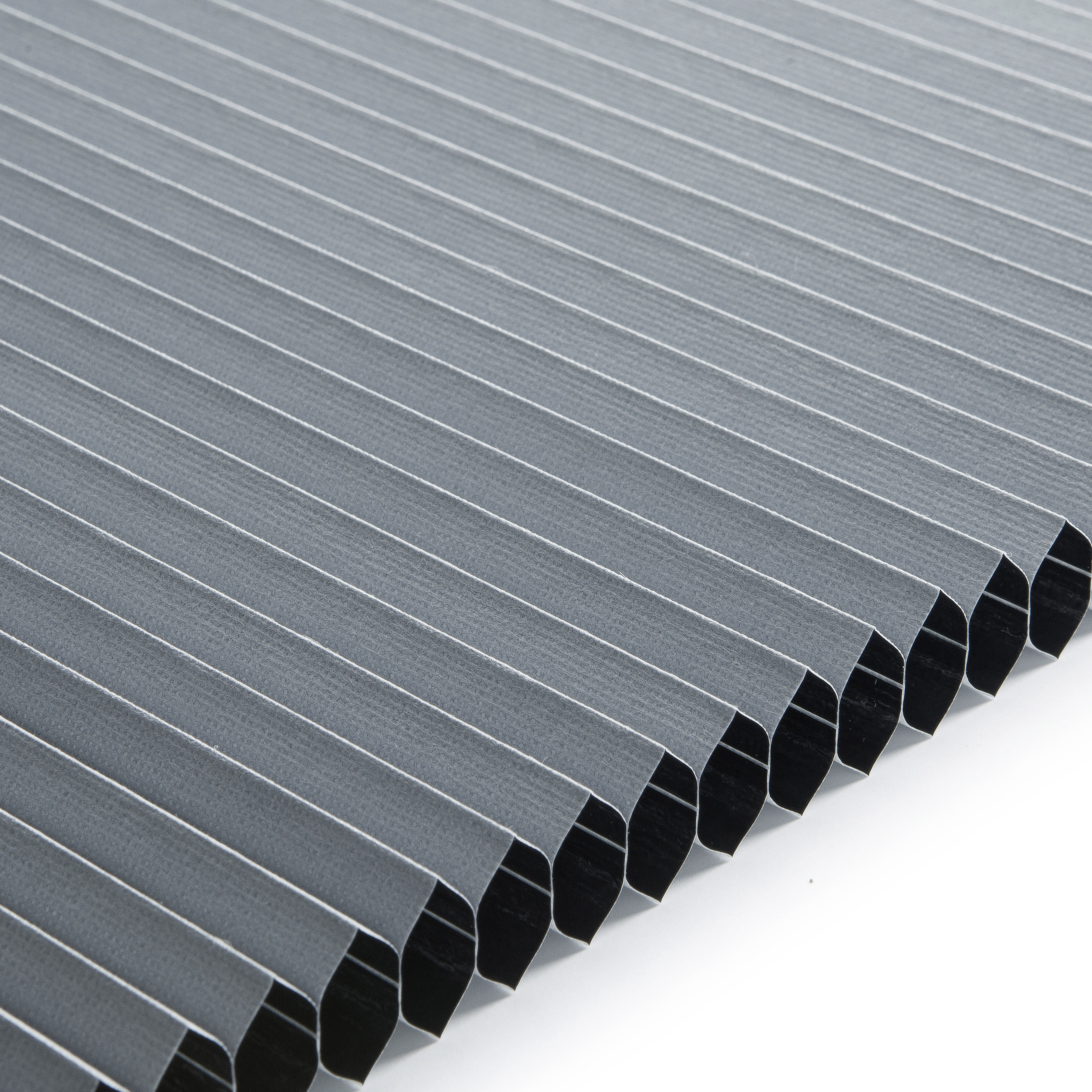Plissee Honeycomb Komfort Collection Blackout Grau mit Reflektionsbeschichtung 1-3752 DU