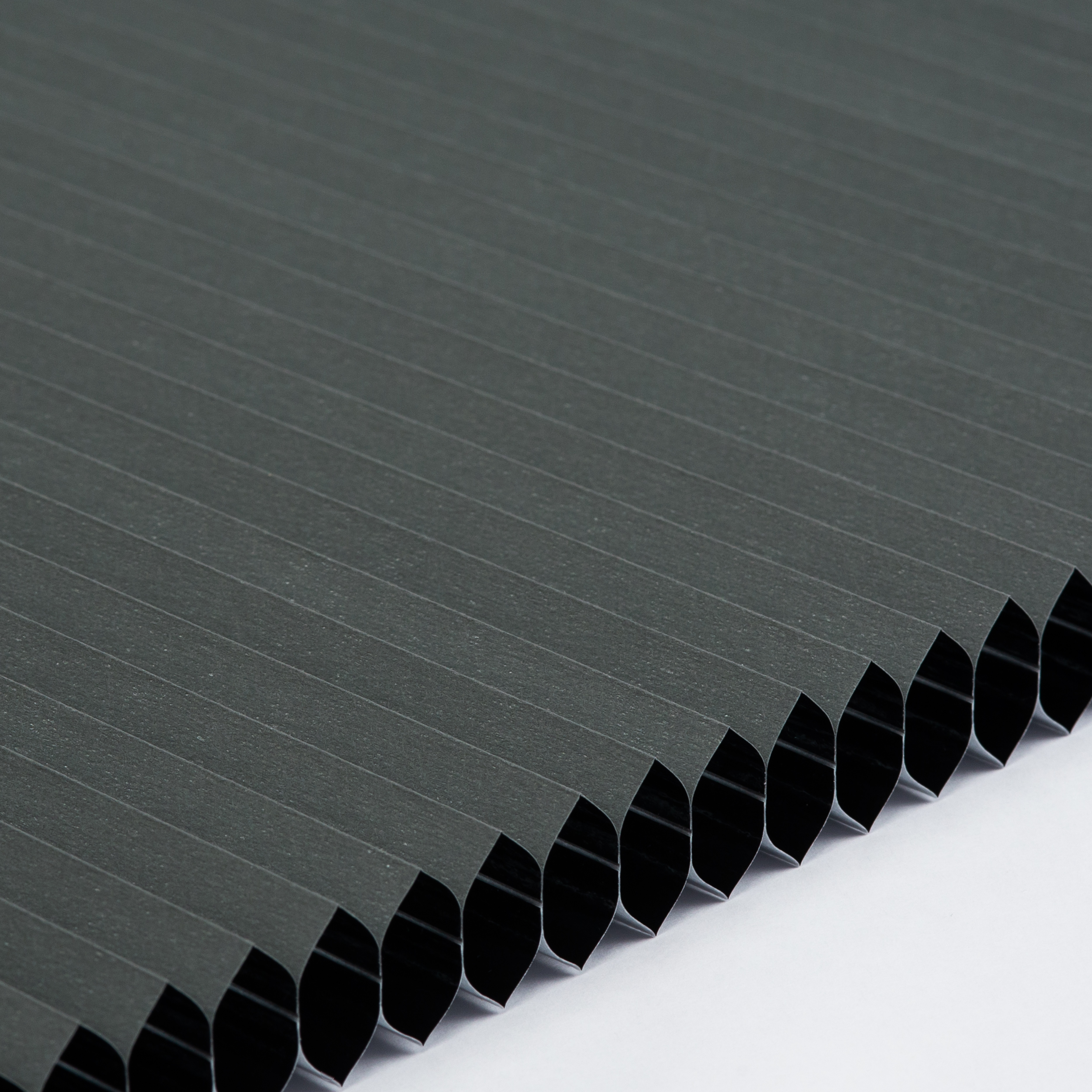 Plissee Honeycomb Blackout Komfort Collection Mittelgrau - Verdunkelnd & Blickdicht mit Refektionsbeschichtung 1-2866 DU