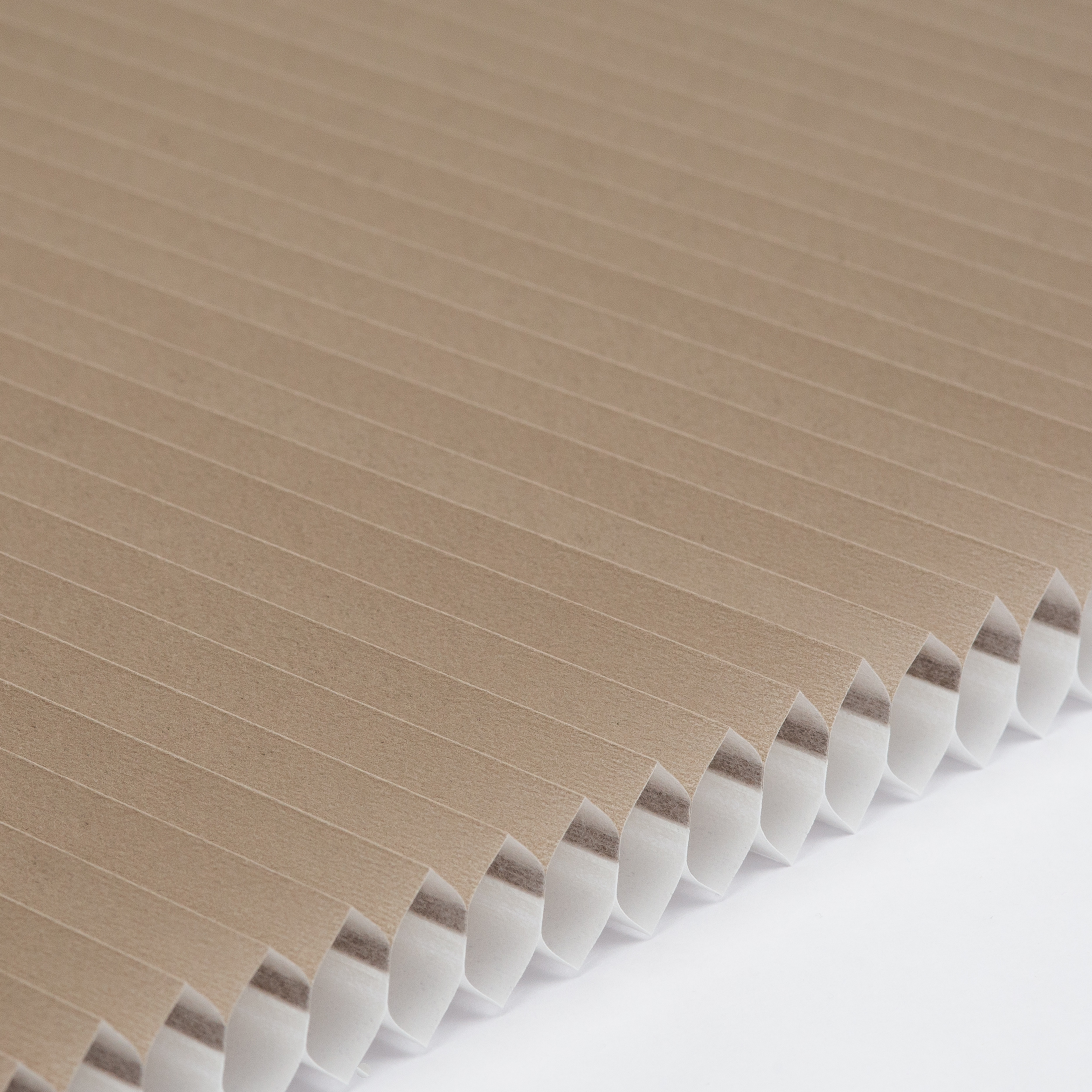 Plissee Honeycomb halbtransparent Standard Collection warmes Naturbeige 0-2841 DU